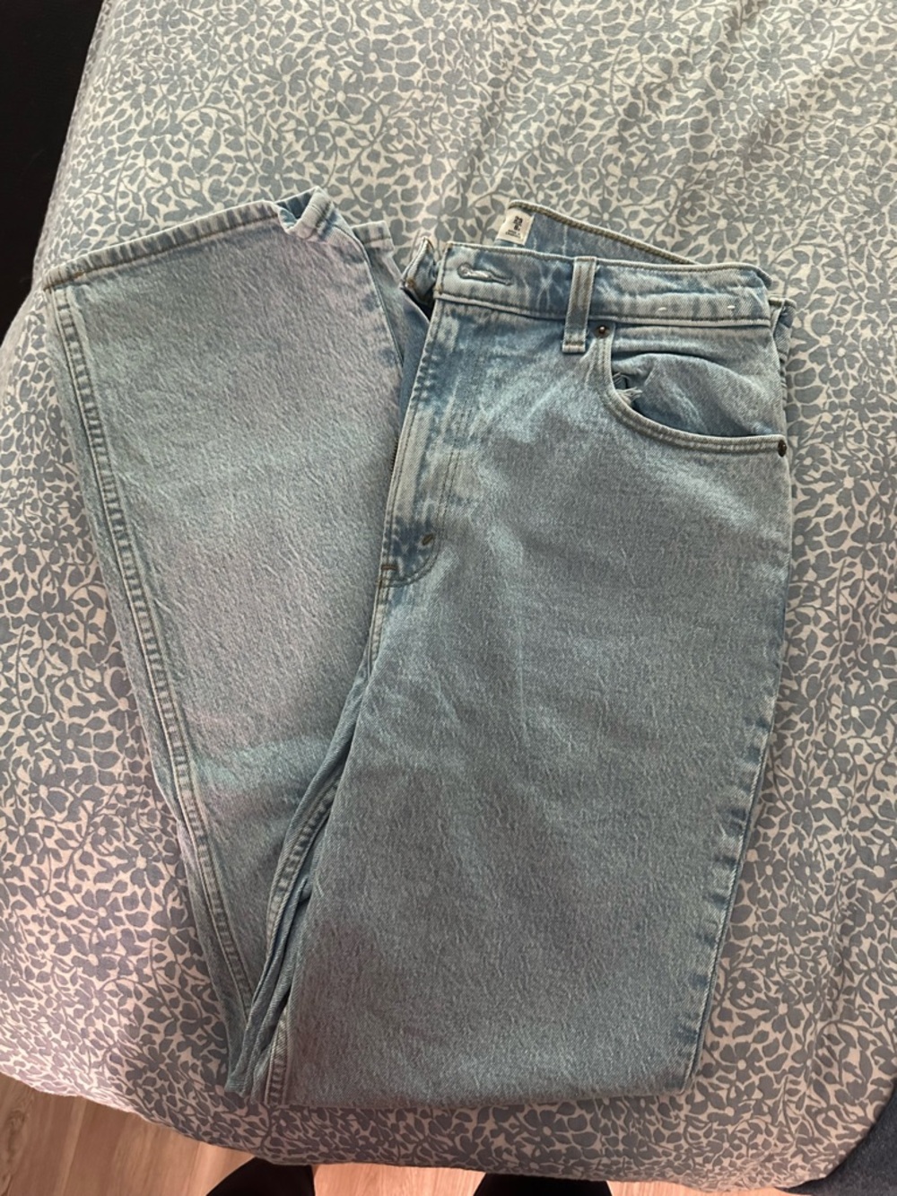 Abercrombie and fitch 90s straight ultra high rise